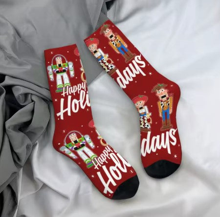 CALZINI DI COTONE TOY STORY ROSSI