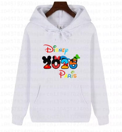 FELPA DI COTONE CON CAPPUCCIO DISNEY 2026 PARIS