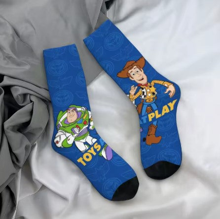 CALZINI DI COTONE TOY STORY BLU