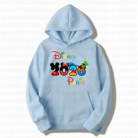 FELPA DI COTONE CON CAPPUCCIO DISNEY 2026 PARIS