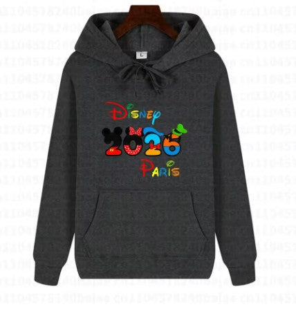 FELPA DI COTONE CON CAPPUCCIO DISNEY 2026 PARIS