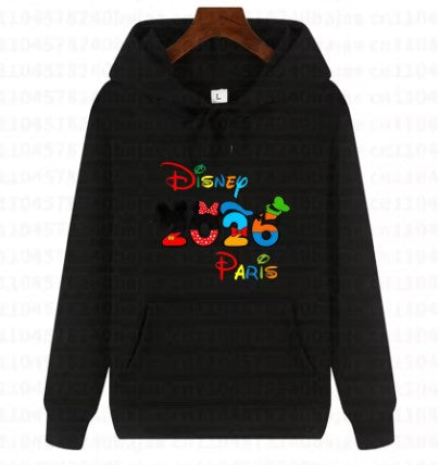 FELPA DI COTONE CON CAPPUCCIO DISNEY 2026 PARIS