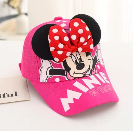 CAPPELLINO PER BAMBINE MINNIE TAGLIA DA 2 A 6 ANNI