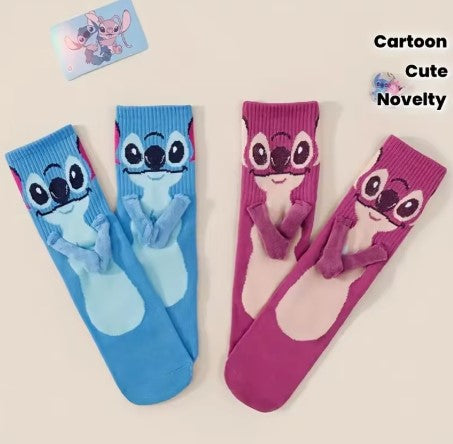 CALZINI DIVERTENTI STITCH TAGLIA UNICA